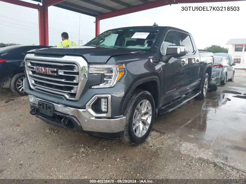 3GTU9DEL7KG218503 2019 GMC Sierra 1500 Slt