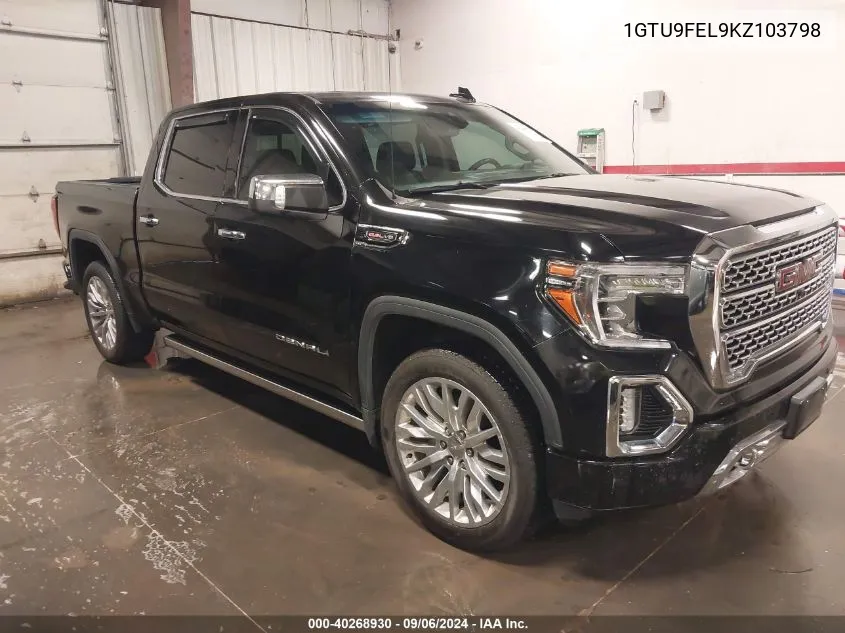 1GTU9FEL9KZ103798 2019 GMC Sierra 1500 Denali