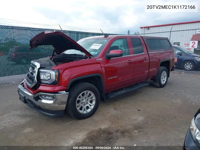 2019 GMC Sierra 1500 Limited Sle VIN: 2GTV2MEC1K1172166 Lot: 40285384