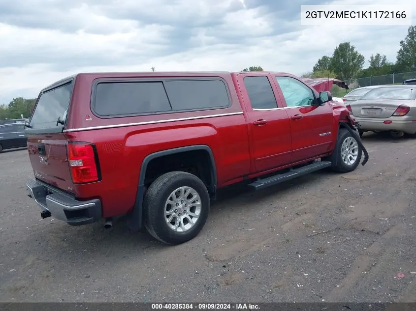 2019 GMC Sierra 1500 Limited Sle VIN: 2GTV2MEC1K1172166 Lot: 40285384