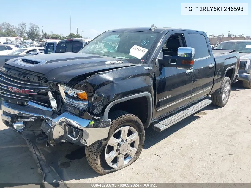 2019 GMC Sierra 2500Hd Slt VIN: 1GT12REY6KF246598 Lot: 40293793