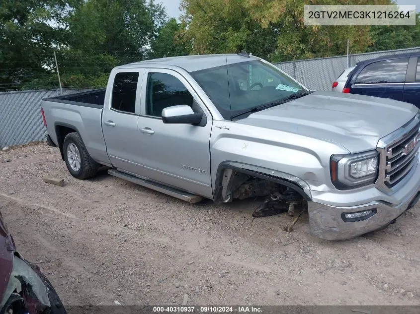 2019 GMC Sierra 1500 Limited Sle VIN: 2GTV2MEC3K1216264 Lot: 40310937