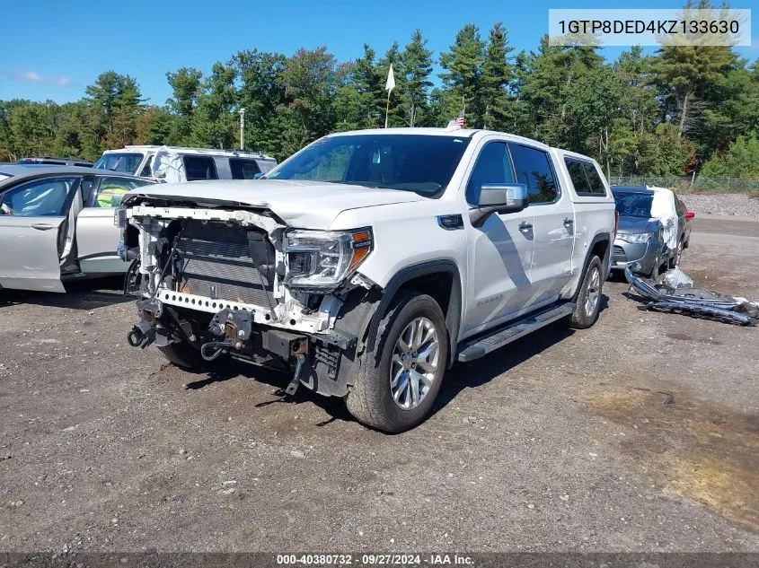 1GTP8DED4KZ133630 2019 GMC Sierra 1500 C1500 Slt