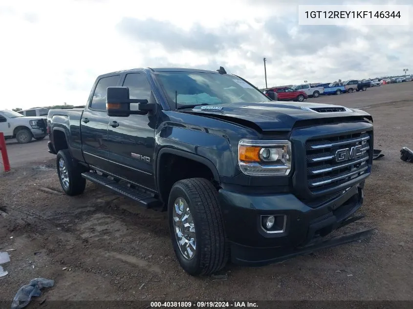 2019 GMC Sierra 2500Hd Slt VIN: 1GT12REY1KF146344 Lot: 40381809