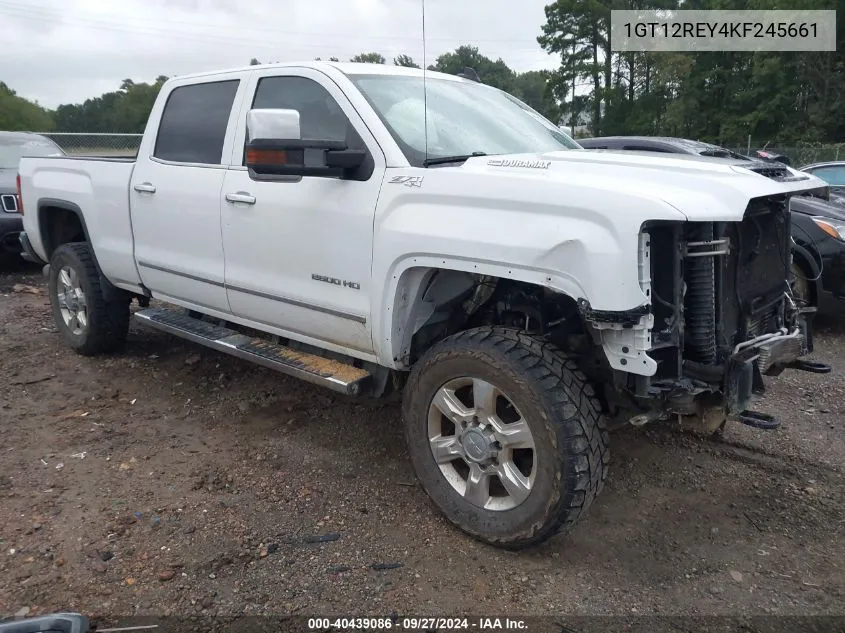 2019 GMC Sierra 2500Hd Slt VIN: 1GT12REY4KF245661 Lot: 40439086