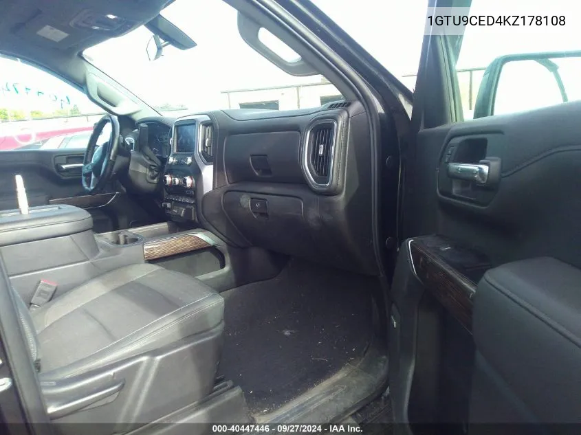 1GTU9CED4KZ178108 2019 GMC Sierra 1500