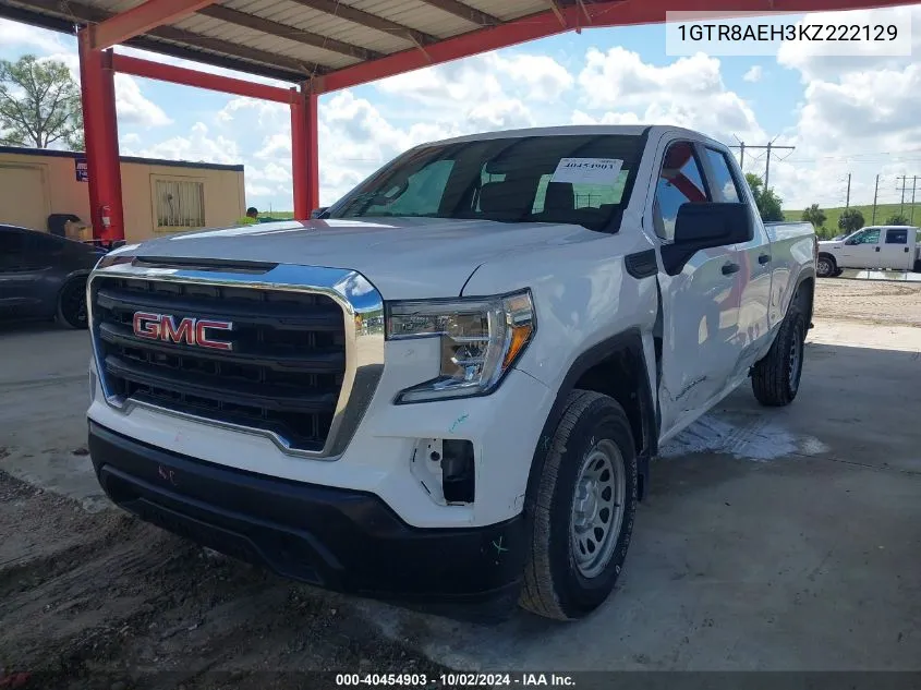 2019 GMC Sierra 1500 VIN: 1GTR8AEH3KZ222129 Lot: 40454903