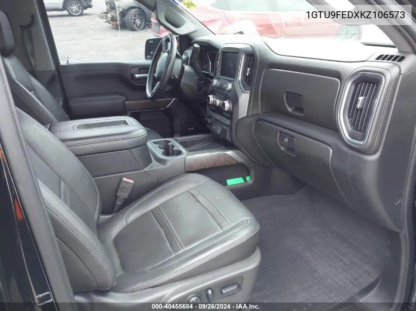 1GTU9FEDXKZ106573 2019 GMC Sierra 1500 Denali