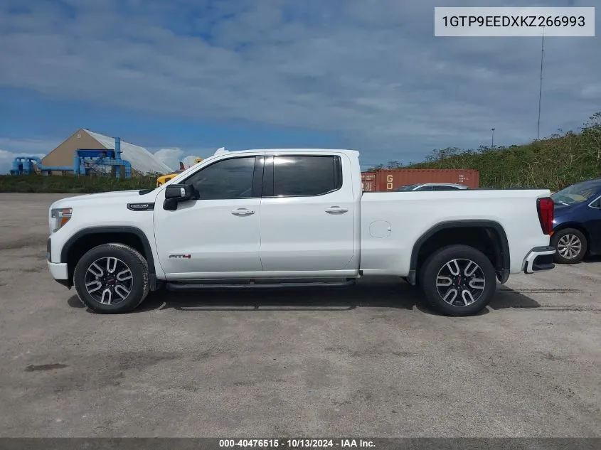 2019 GMC Sierra 1500 At4 VIN: 1GTP9EEDXKZ266993 Lot: 40476515