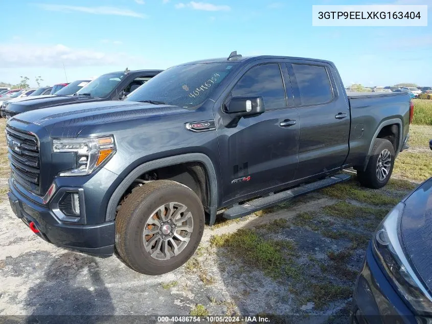 2019 GMC Sierra 1500 At4 VIN: 3GTP9EELXKG163404 Lot: 40486754