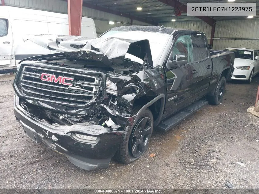 2GTR1LEC7K1223975 2019 GMC Sierra 1500 Limited