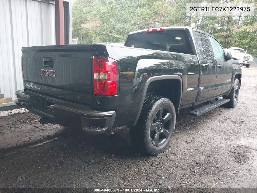 2019 GMC Sierra 1500 Limited VIN: 2GTR1LEC7K1223975 Lot: 40486871