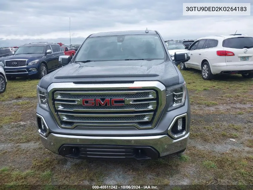 3GTU9DED2KG264183 2019 GMC Sierra 1500 K1500 Slt