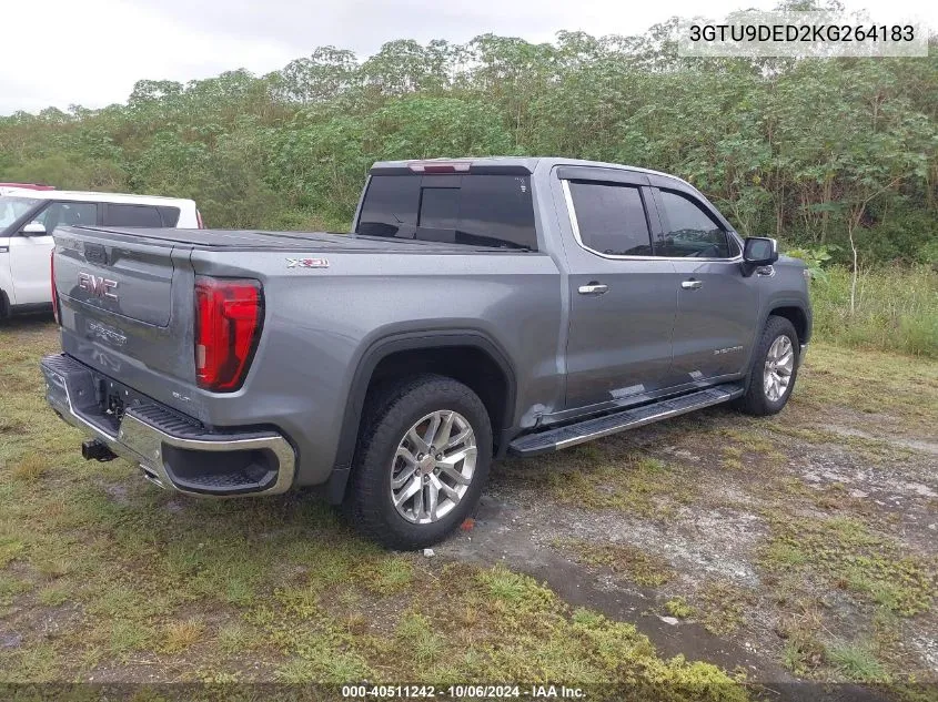 3GTU9DED2KG264183 2019 GMC Sierra 1500 K1500 Slt