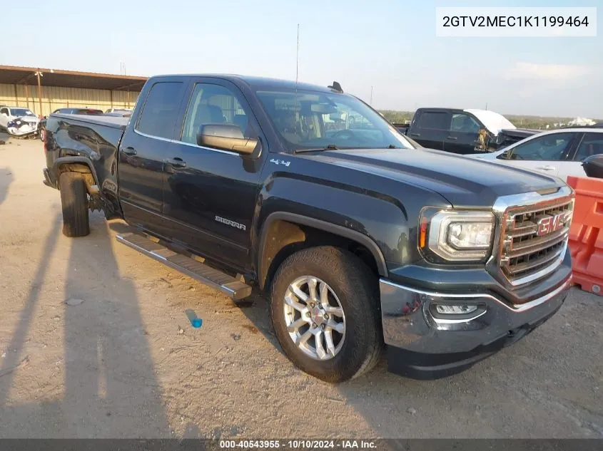 2019 GMC Sierra 1500 Limited Sle VIN: 2GTV2MEC1K1199464 Lot: 40543955