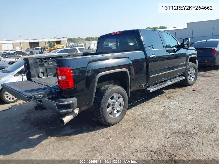 2019 GMC Sierra K2500 Slt VIN: 1GT12REY2KF264662 Lot: 40569813