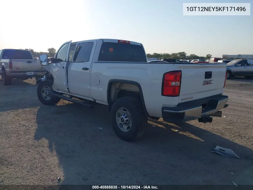 2019 GMC Sierra K2500 Heavy Duty VIN: 1GT12NEY5KF171496 Lot: 40585835