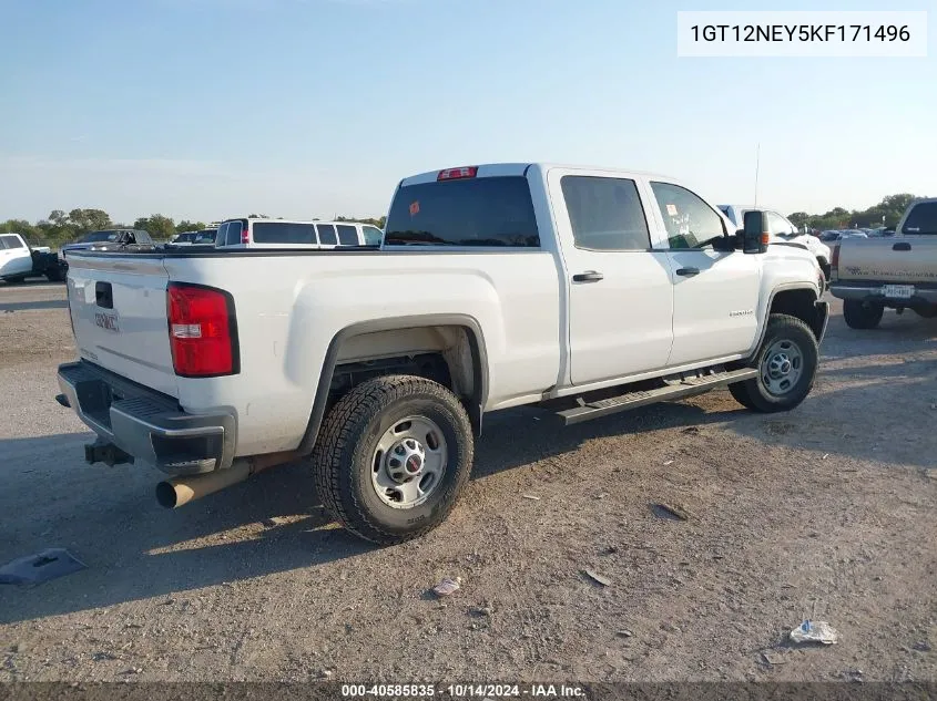 2019 GMC Sierra K2500 Heavy Duty VIN: 1GT12NEY5KF171496 Lot: 40585835