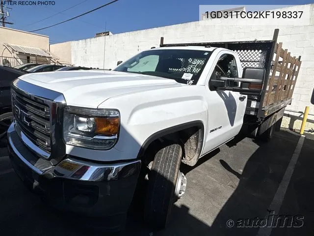 2019 GMC Sierra C3500 VIN: 1GD31TCG2KF198337 Lot: 40595469