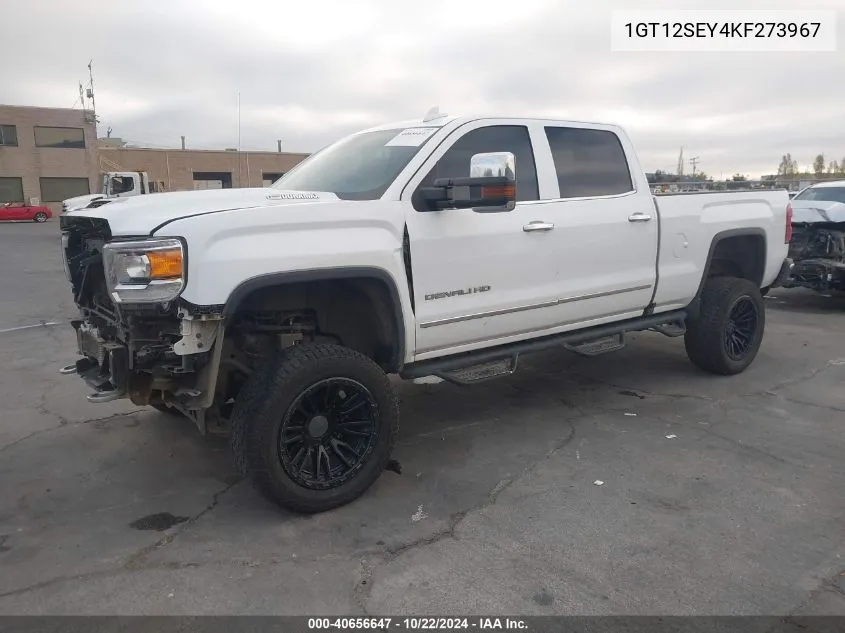 1GT12SEY4KF273967 2019 GMC Sierra 2500Hd Denali