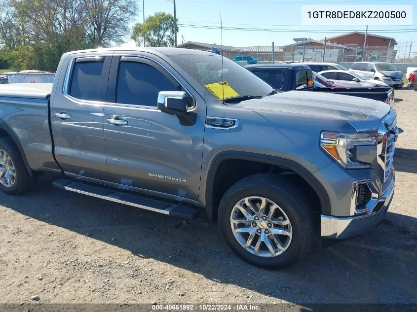 1GTR8DED8KZ200500 2019 GMC Sierra 1500 Slt