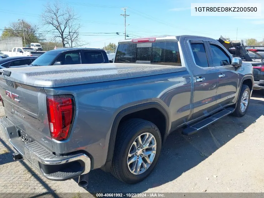 1GTR8DED8KZ200500 2019 GMC Sierra 1500 Slt