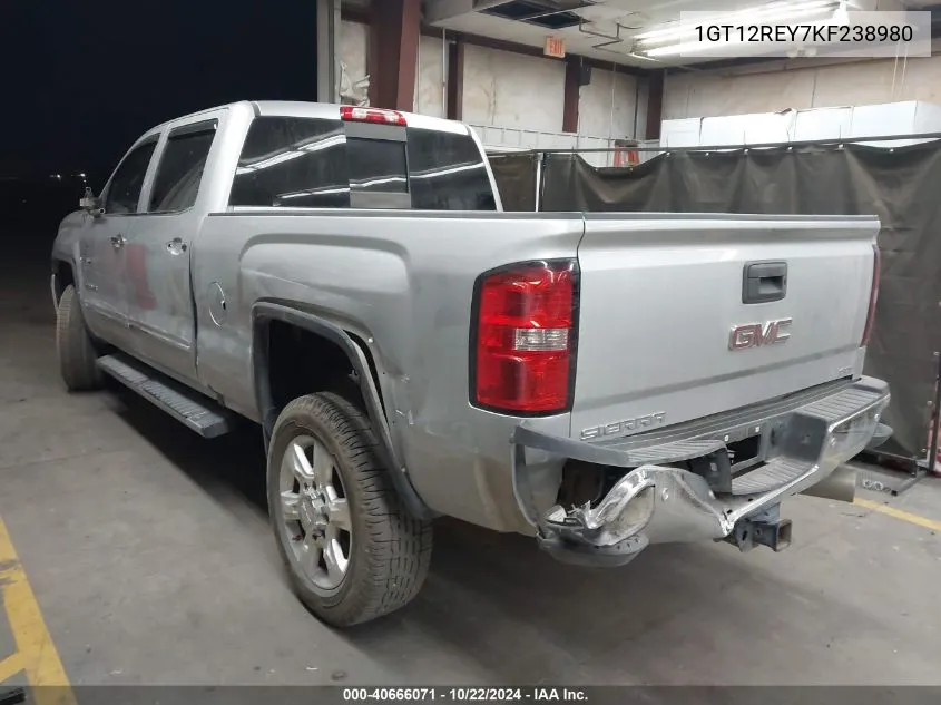 2019 GMC Sierra 2500Hd Slt VIN: 1GT12REY7KF238980 Lot: 40666071