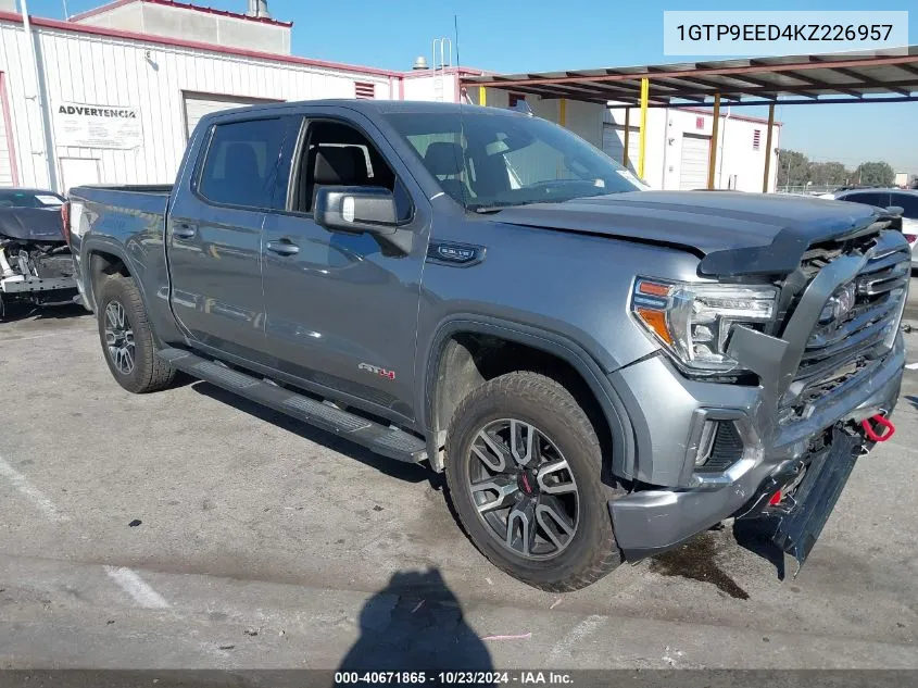 1GTP9EED4KZ226957 2019 GMC Sierra 1500 At4