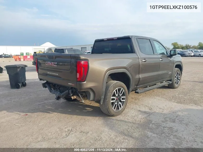 1GTP9EELXKZ100576 2019 GMC Sierra 1500 At4