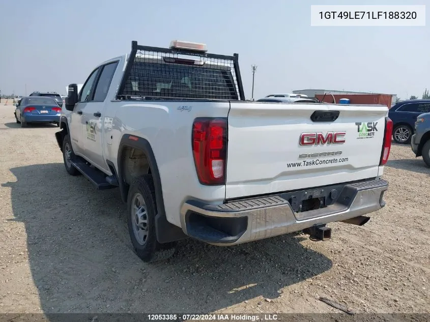 1GT49LE71LF188320 2020 GMC Sierra 2500Hd