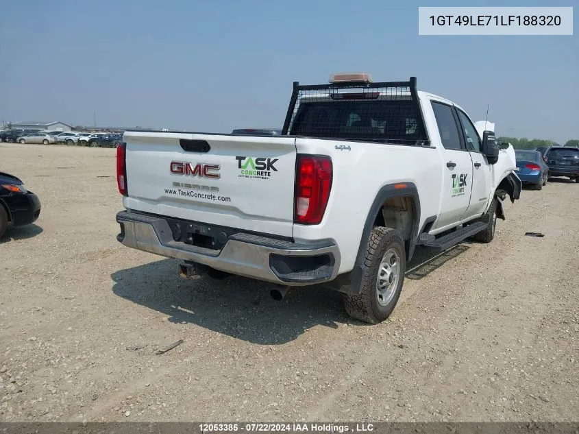 1GT49LE71LF188320 2020 GMC Sierra 2500Hd