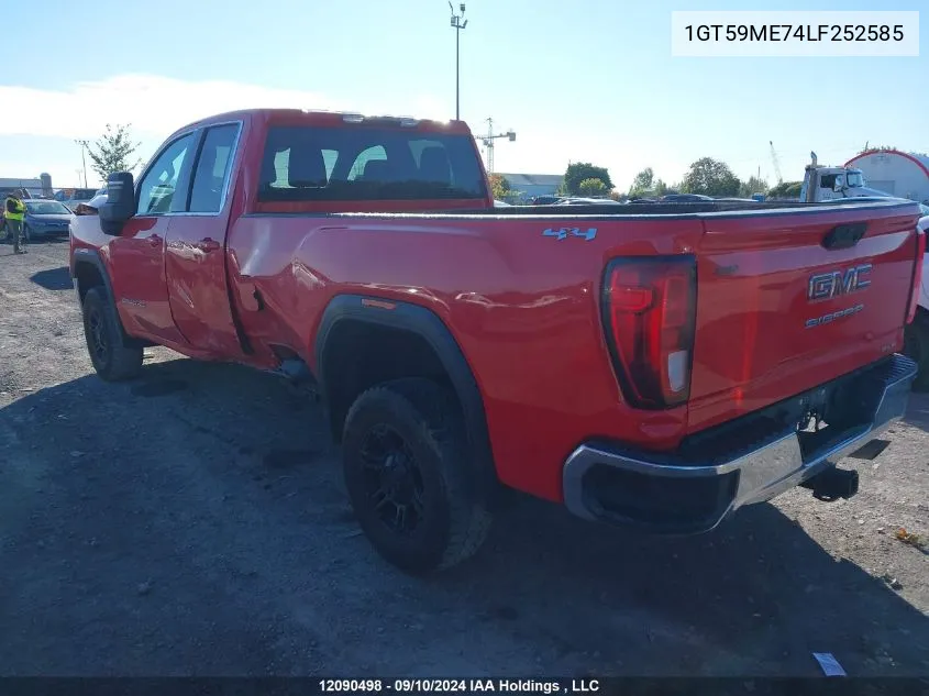 1GT59ME74LF252585 2020 GMC Sierra 2500Hd