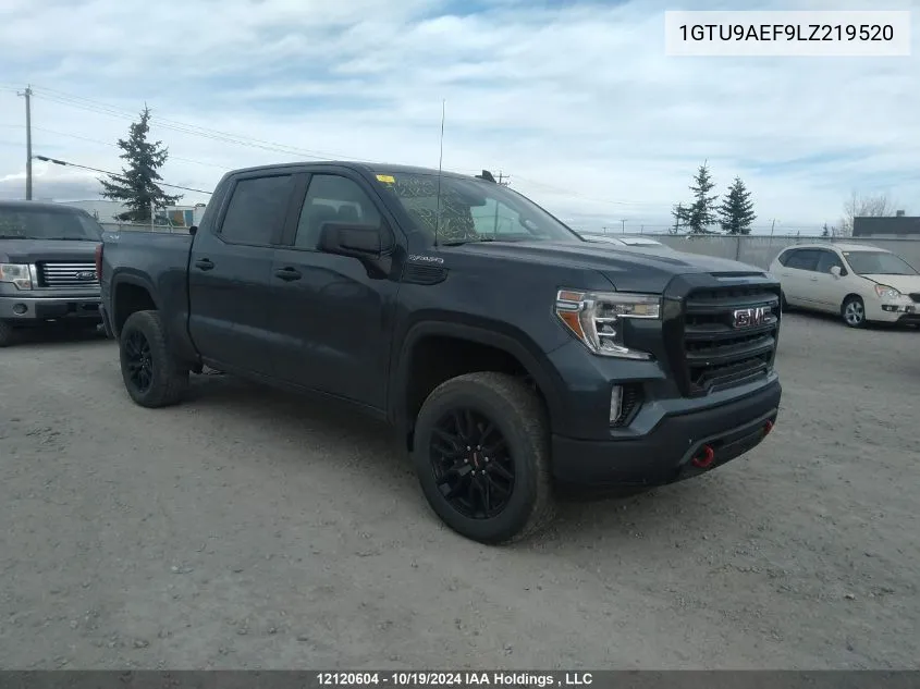 2020 GMC Sierra 1500 VIN: 1GTU9AEF9LZ219520 Lot: 12120604