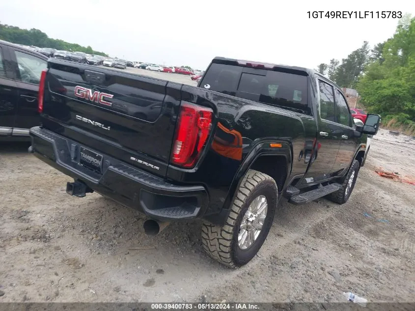 1GT49REY1LF115783 2020 GMC Sierra 2500Hd