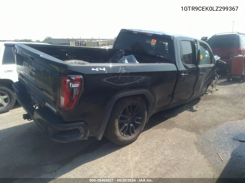 1GTR9CEK0LZ299367 2020 GMC Sierra 1500 4Wd Double Cab Standard Box Elevation