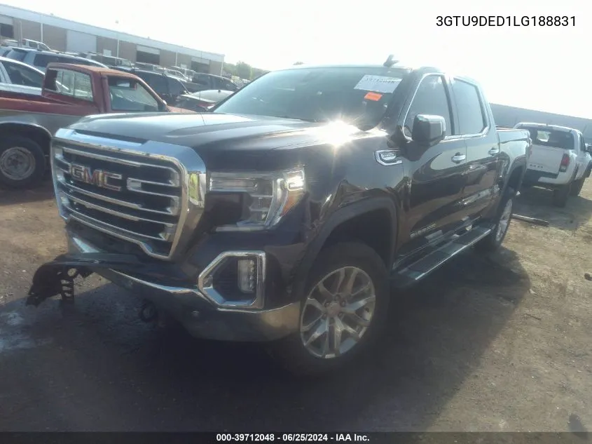 2020 GMC Sierra 1500 VIN: 3GTU9DED1LG188831 Lot: 39712048