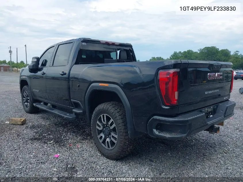 2020 GMC Sierra 2500Hd 4Wd Long Bed At4/4Wd Standard Bed At4 VIN: 1GT49PEY9LF233830 Lot: 39764231