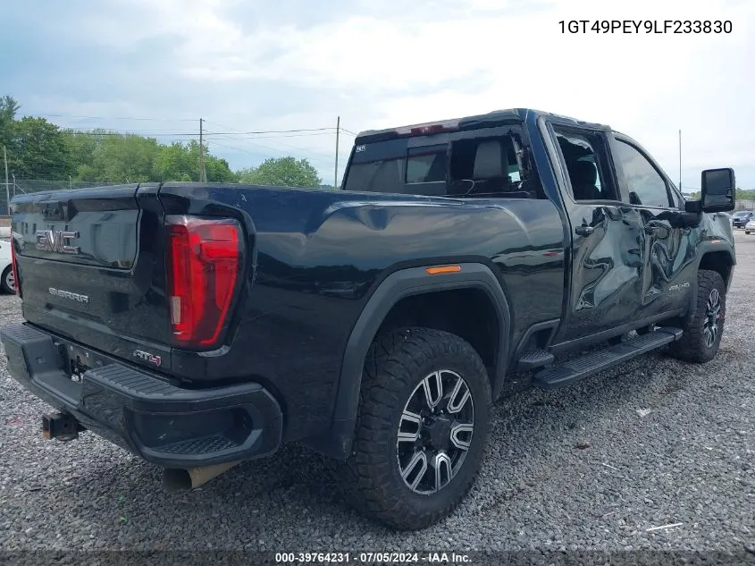 2020 GMC Sierra 2500Hd 4Wd Long Bed At4/4Wd Standard Bed At4 VIN: 1GT49PEY9LF233830 Lot: 39764231