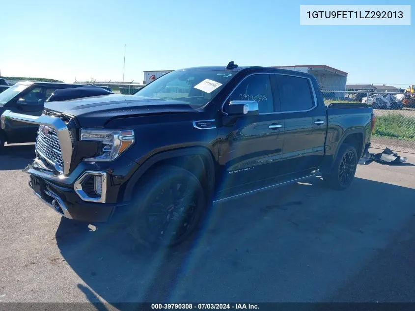 1GTU9FET1LZ292013 2020 GMC Sierra 1500 4Wd Short Box Denali