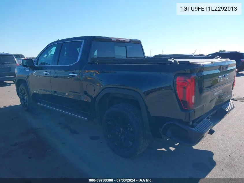 1GTU9FET1LZ292013 2020 GMC Sierra 1500 4Wd Short Box Denali