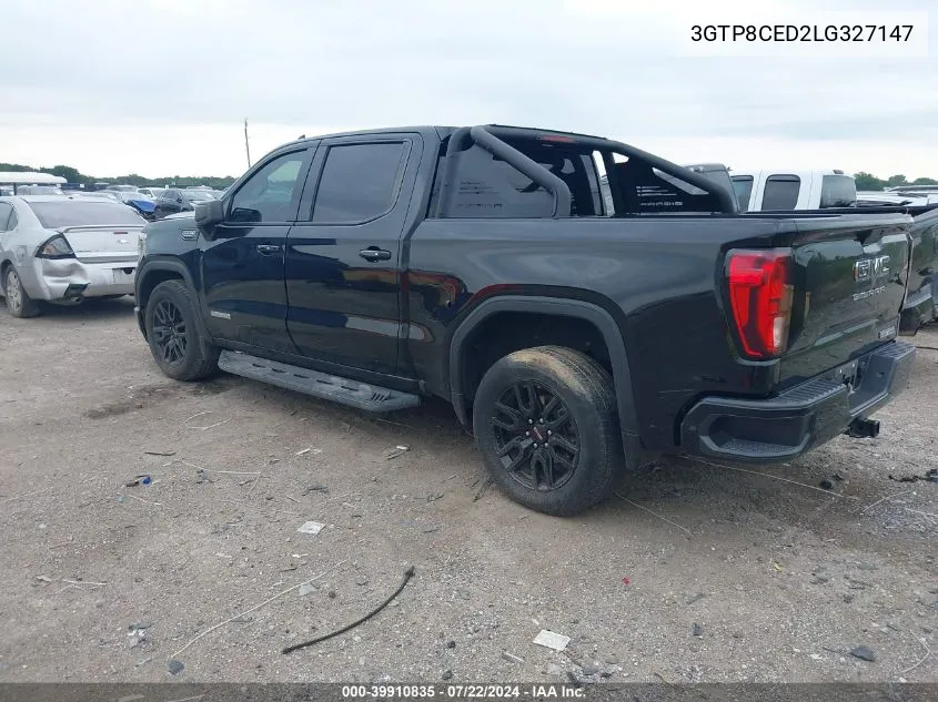 3GTP8CED2LG327147 2020 GMC Sierra 1500 2Wd Short Box Elevation