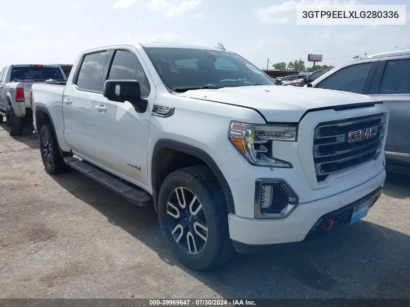 2020 GMC Sierra 1500 VIN: 3GTP9EELXLG280336 Lot: 39969647