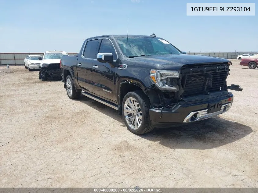 1GTU9FEL9LZ293104 2020 GMC Sierra 1500 4Wd Short Box Denali