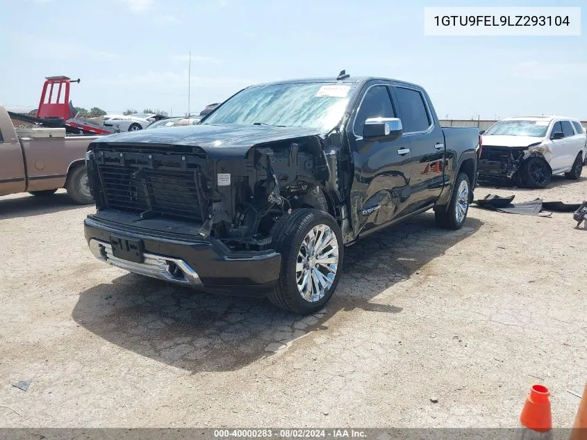 1GTU9FEL9LZ293104 2020 GMC Sierra 1500 4Wd Short Box Denali