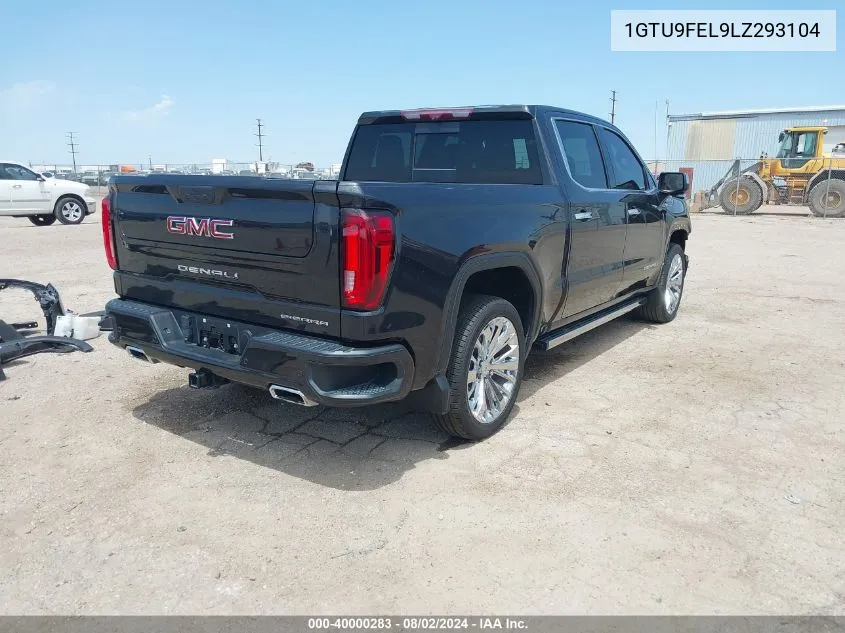 1GTU9FEL9LZ293104 2020 GMC Sierra 1500 4Wd Short Box Denali