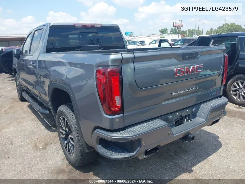 2020 GMC Sierra 1500 4Wd Standard Box At4 VIN: 3GTP9EEL7LG423579 Lot: 40067344