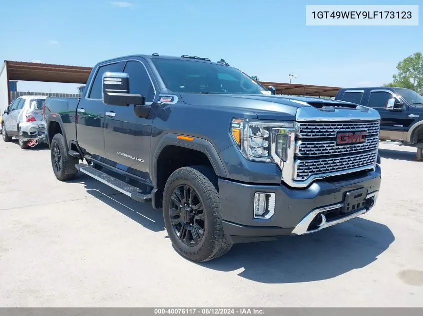 2020 GMC Sierra 3500Hd VIN: 1GT49WEY9LF173123 Lot: 40076117