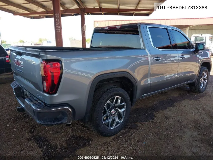 2020 GMC Sierra 1500 2Wd Short Box Sle VIN: 1GTP8BED6LZ313388 Lot: 40090525