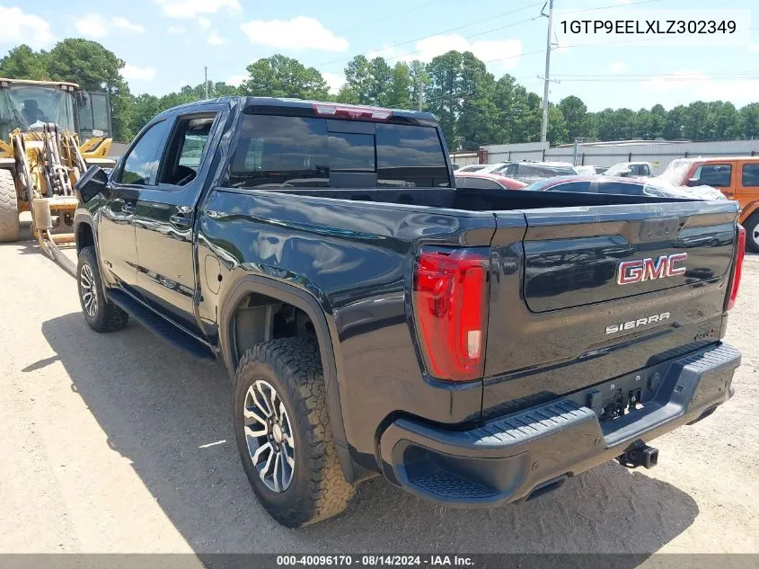 2020 GMC Sierra 1500 4Wd Short Box At4 VIN: 1GTP9EELXLZ302349 Lot: 40096170