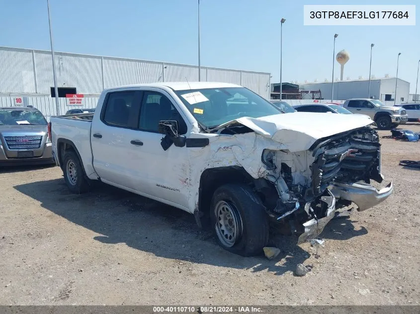 3GTP8AEF3LG177684 2020 GMC Sierra C1500